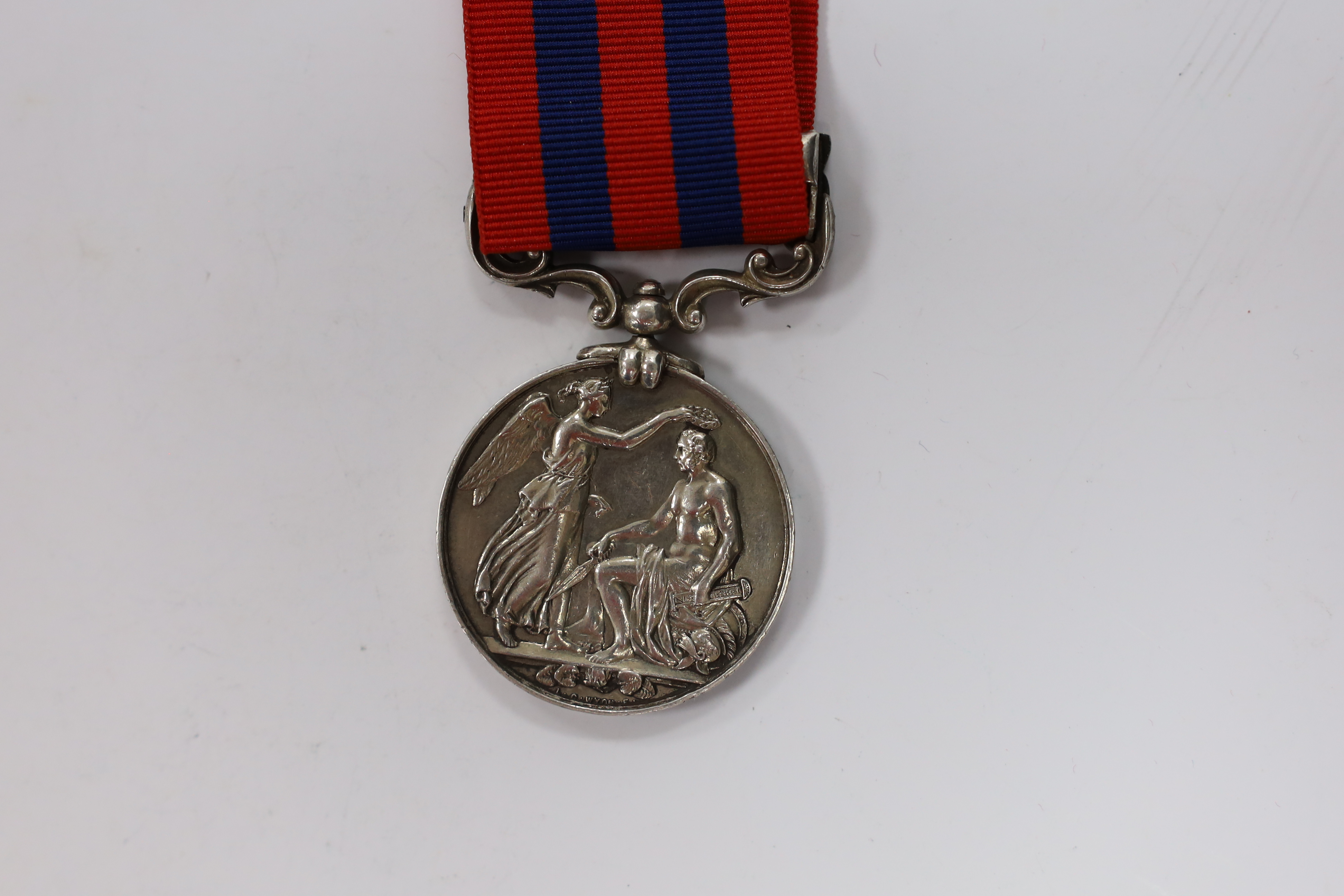 An India General Service medal with Burma 1885-7 clasp to 605 Pte P Plunkett 1st Bn R.W.Fus